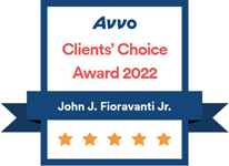 Avvo Clients' Choice Award 2022 | John J. Fioravanti Jr.