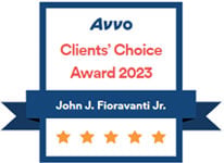Avvo Clients' Choice Award 2023 | John J. Fioravanti Jr.
